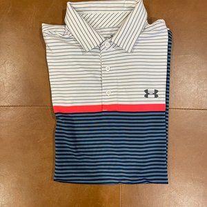 Under Armour "HeatGear" Golf Polo - Loose Fit Medium